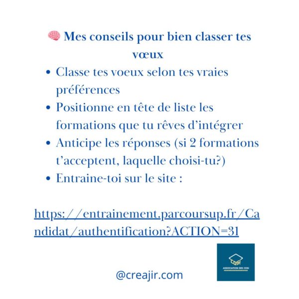 Orientation Parcoursup